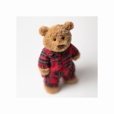 Jellycat Bartholomew Bedtime Bear Australia | 381249ASH